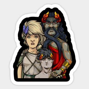 King of the Hades Sticker